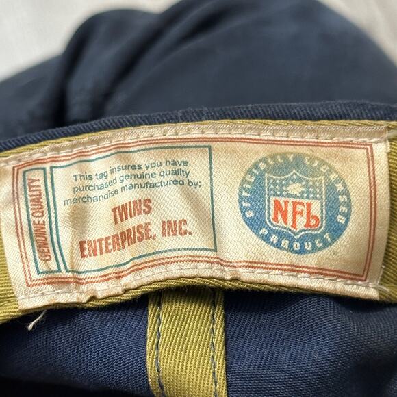 NFL St. Louis Rams Baseball Hat Cap Dark Blue Adjustable - Picture 5 of 5